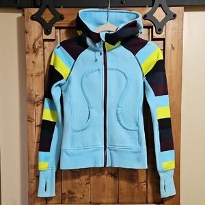 Lululemon Striped Scuba Hoodie Size XS